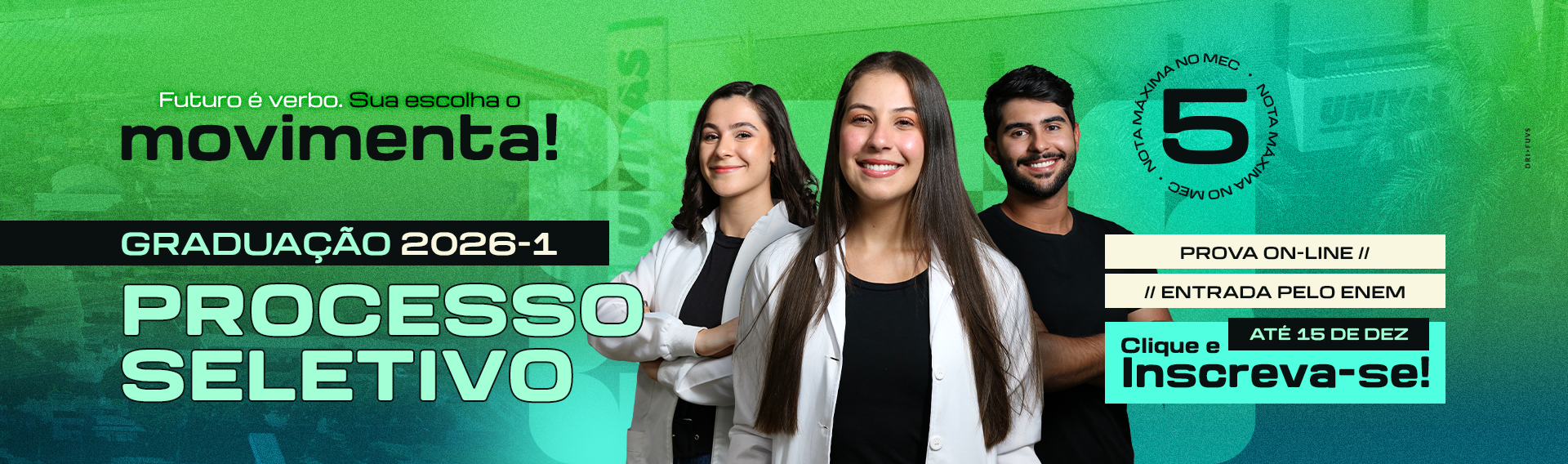 Vestibular Univs 2026