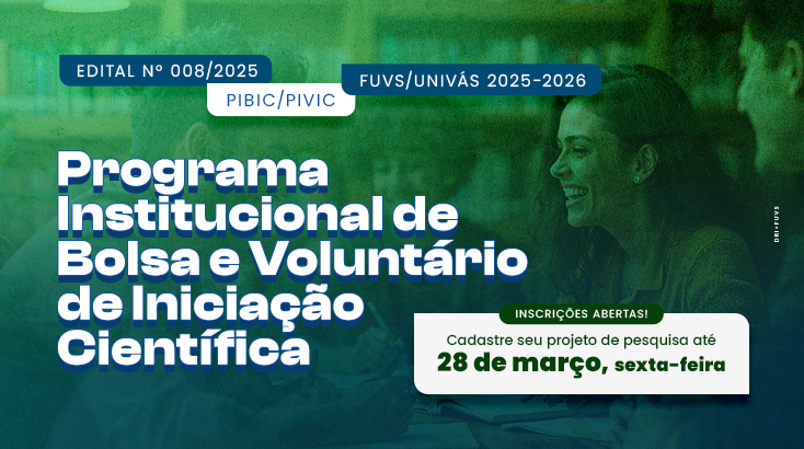 Edital IC 2025 - PIVIC