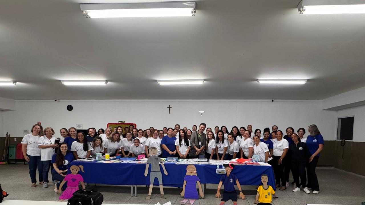 Encontro da RECEBA no Centro Educacional Reis Magos destaca impactos nas pr�ticas docentes a partir do tema Alfabetiza��o e Letramento