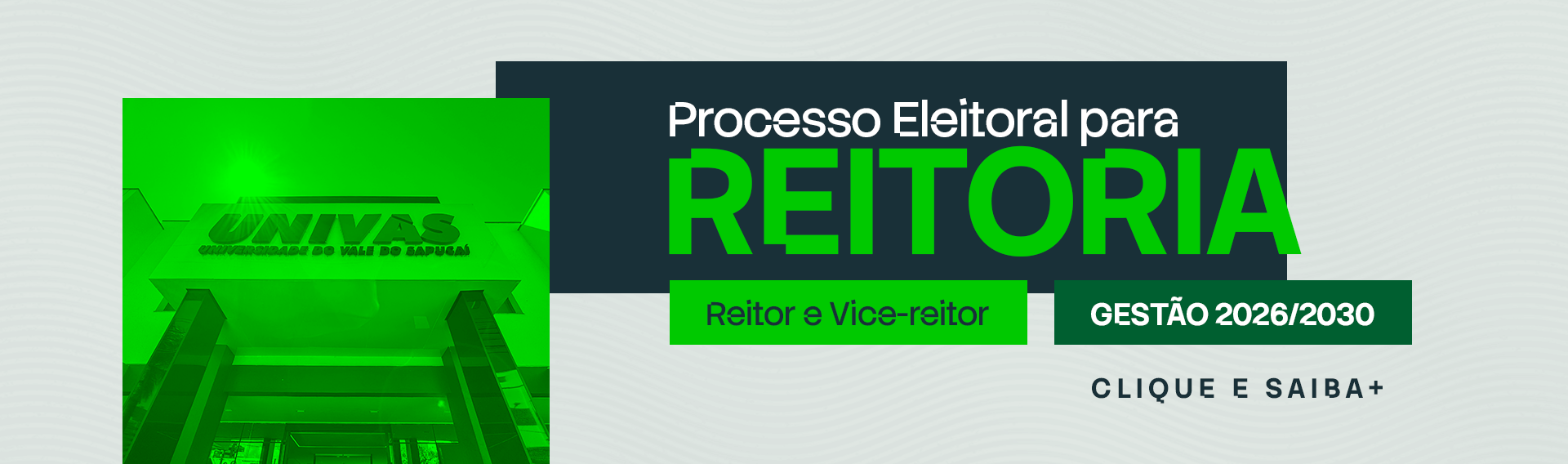 Processo Eleitor Reitoria