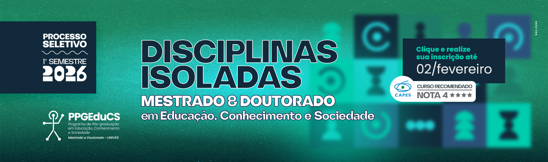 Disciplinas Isoladas 2026